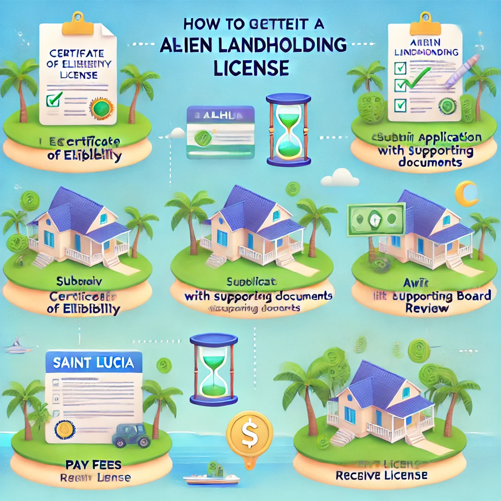 Guide to Alien Landholding License Laws in Saint Lucia